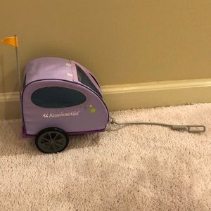 American girl doll bicycle trailer